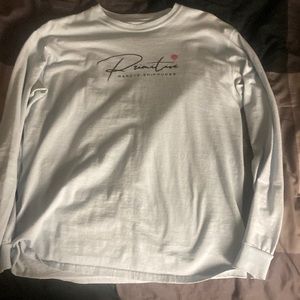 Primitive x Naturo- Pain long sleeve shirt baby blue